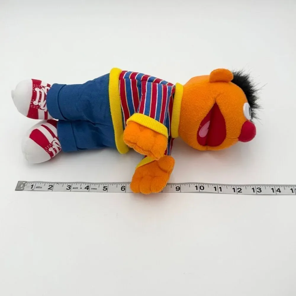 Sesame Street Plush Ernie SeaWorld Busch Gardens Souvenir Stuffed Animal 13”